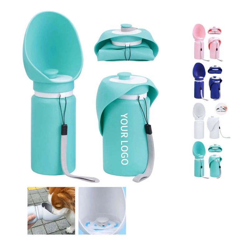 Compact Dog Water Cup with Foldable Spout