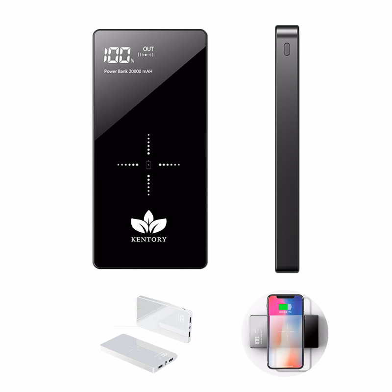 Wireless Power Bank Fast Charging With Led Display