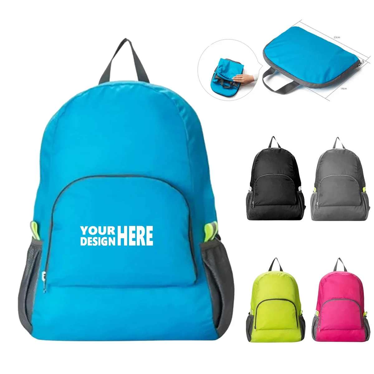 Portable Outdoor Foldable Backpack 1