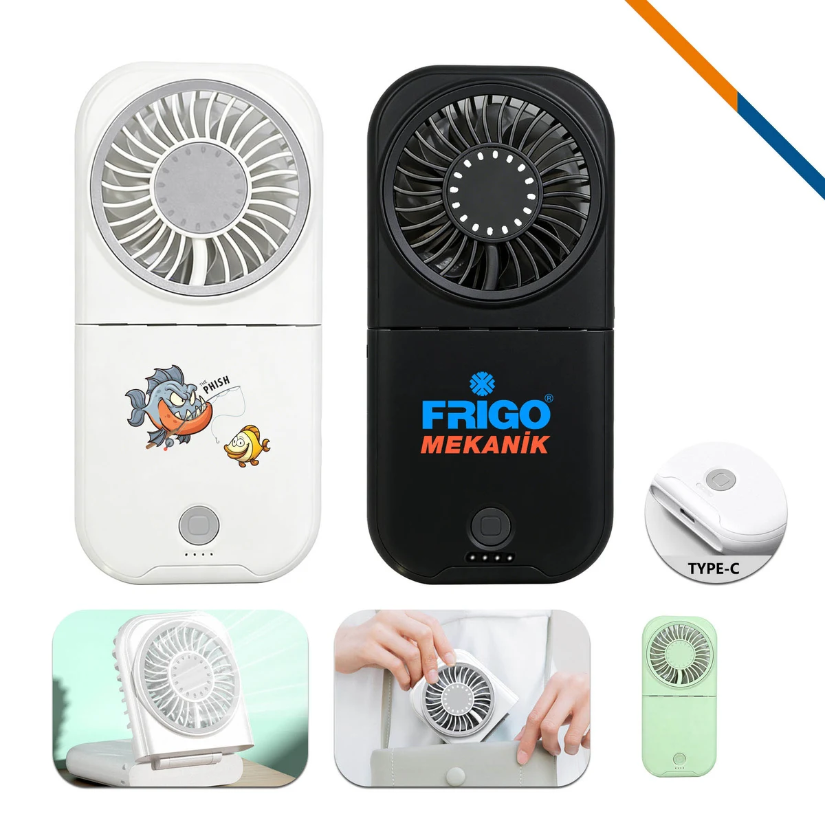 FoldChill Foldable Handheld Fan 1