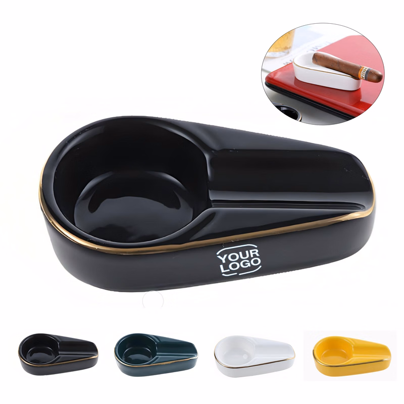Portable Ceramic Cigar Ashtray