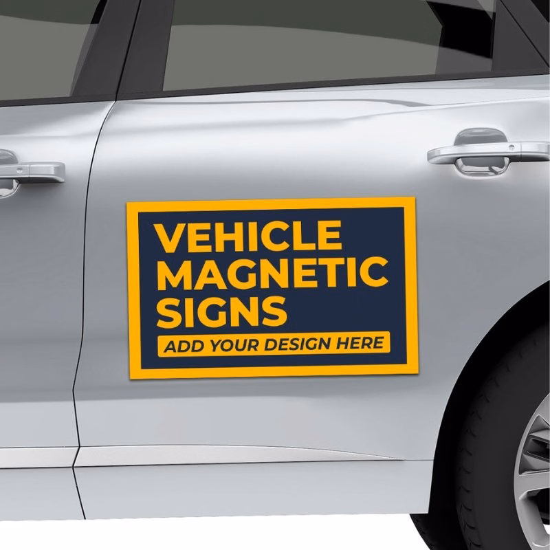 Custom Car Sign Magnets