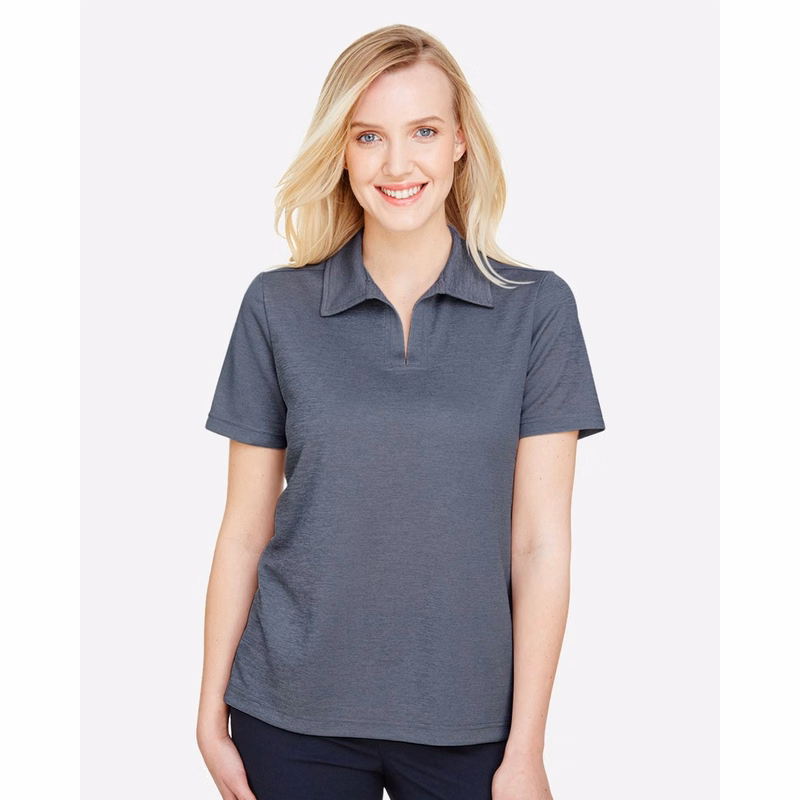 Women's CrownLux Performance® Address Melange Polo - DG22W