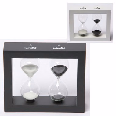 Contemporary egg and tea timer