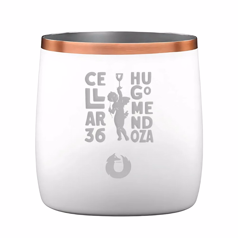 11oz. Snowfox Insulated Rocks Tumbler with Lid