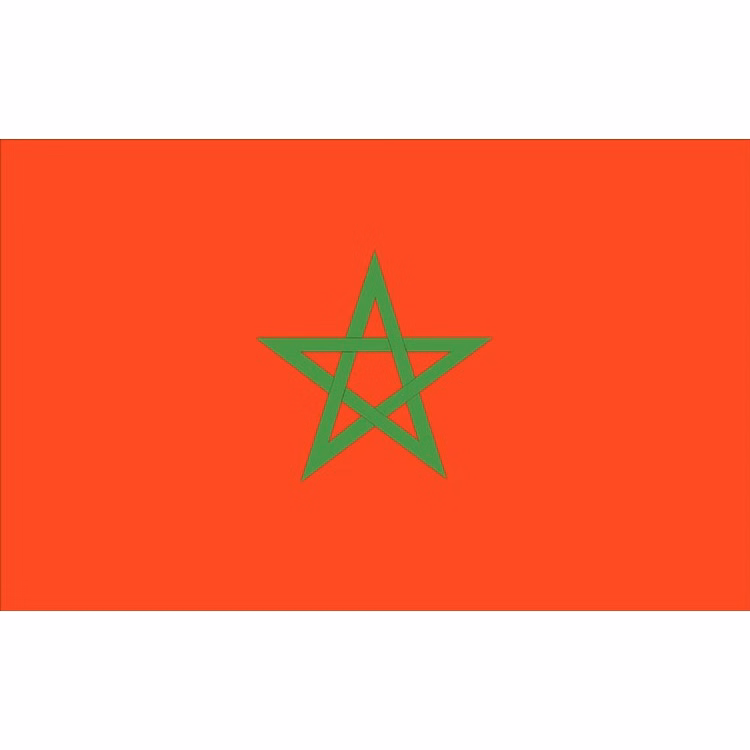 Morocco Flag - 2' x 3' - Nylon