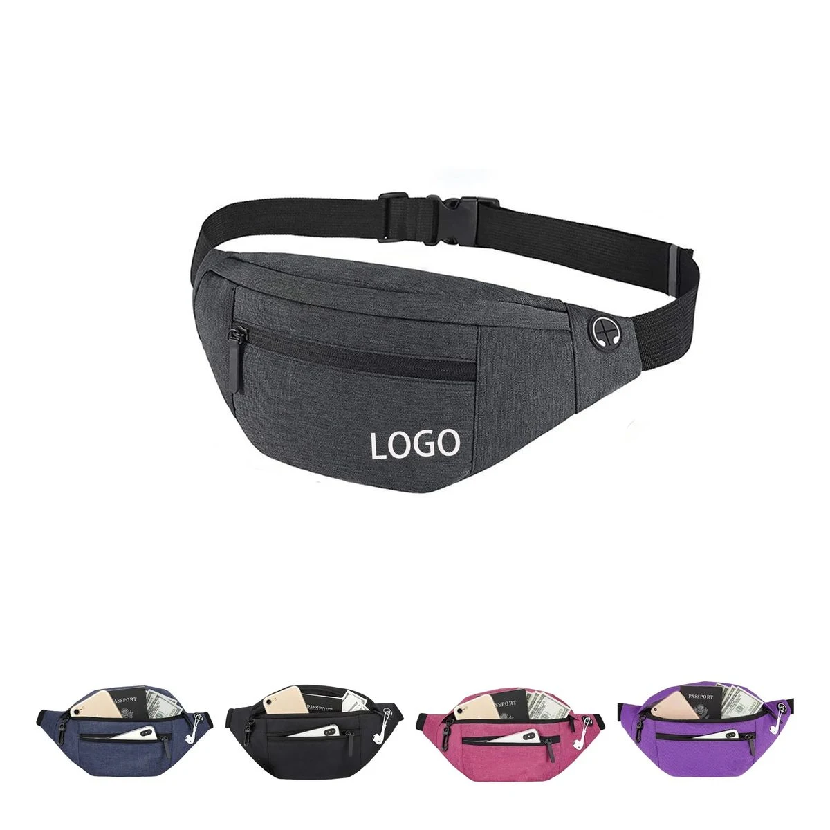 Casual Shoulder Package Sports Waist Bag Travel Packs 1