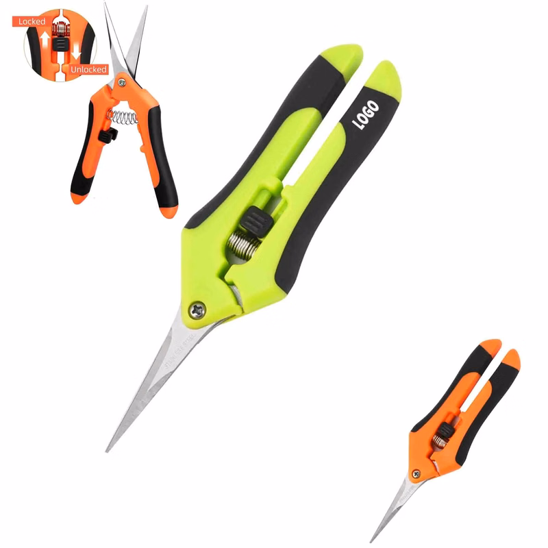 Garden Scissor Straight Stainless Steel Blades