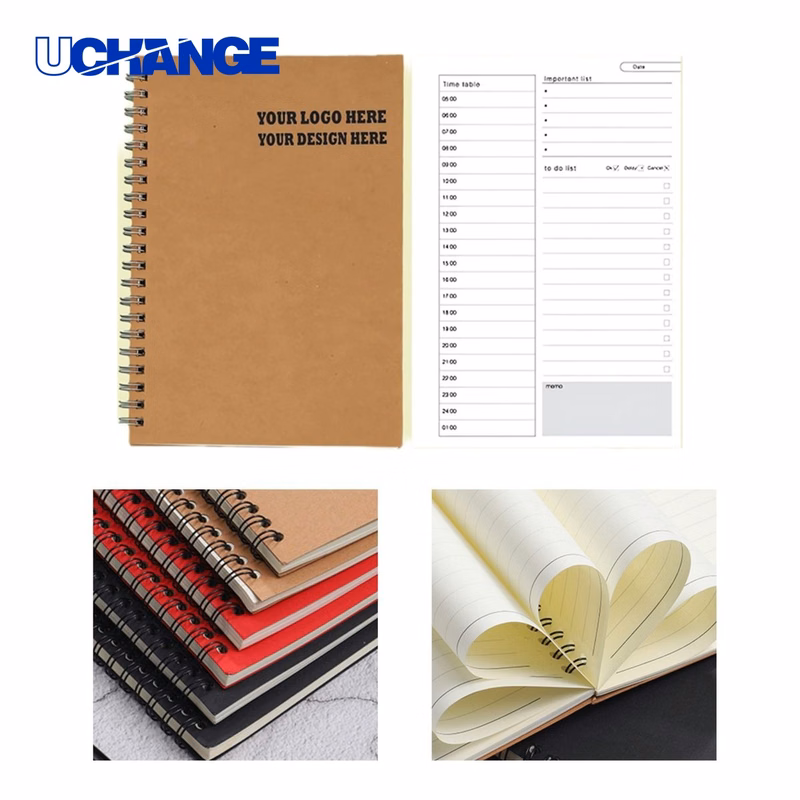 Stylish Kraft To-Do List Notebook for Desk