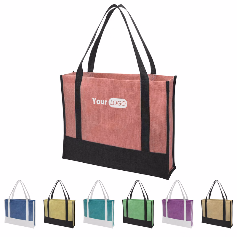 Polyester Reusable Jute Shopping Bag