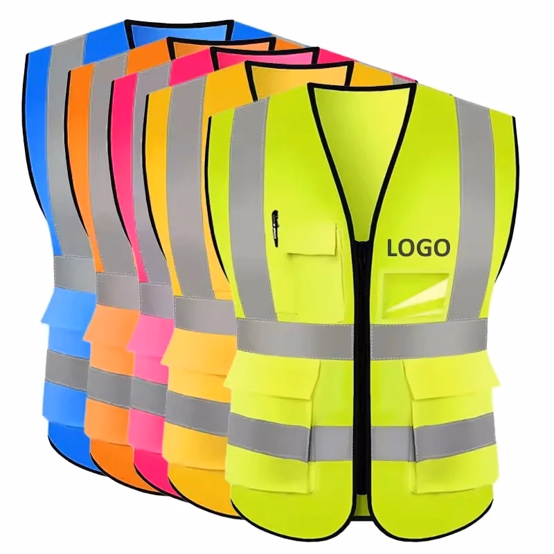 ANSI/ISEA Standards High Visibility Reflective Safety Vest
