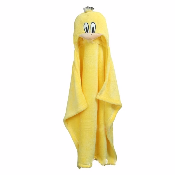 Children Coral Fleece Bathrobe