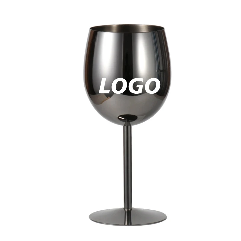 Custom 12 oz Stainless Steel Wine Glasses 1