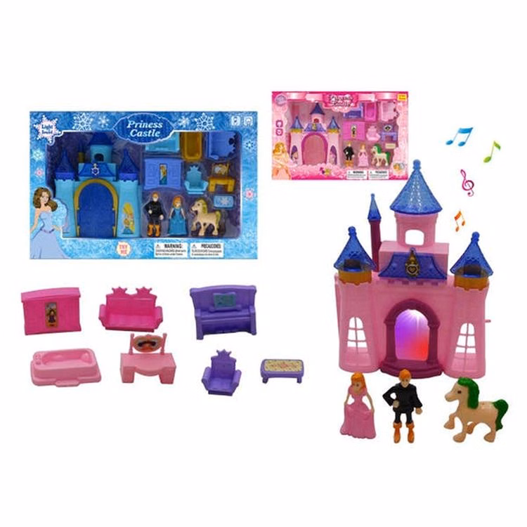 Princess Castle Sets - 11 Pieces Figurines Included