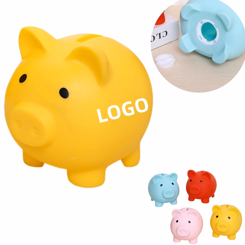 Classic Small Piggy Coin Bank Unbreakable