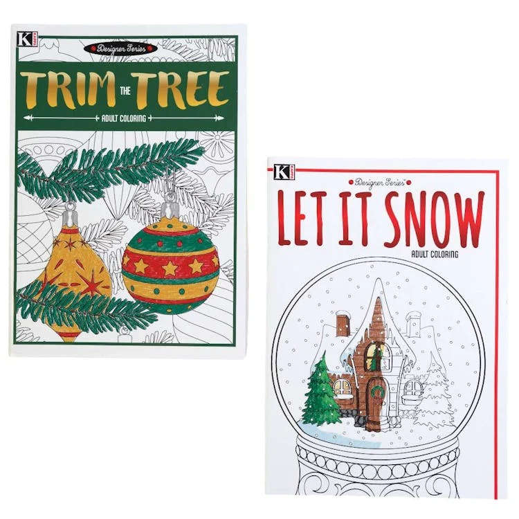 Adult Christmas Coloring Books Assorted - 64 Pages 1