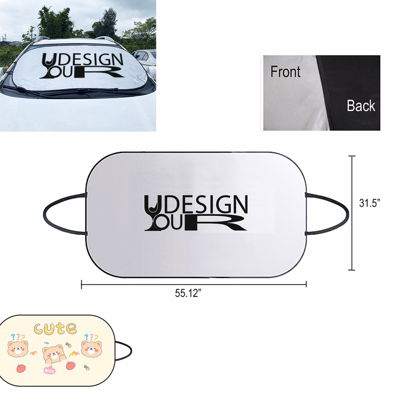 Custom Magic Foldable Universal Folding Car Sunshade