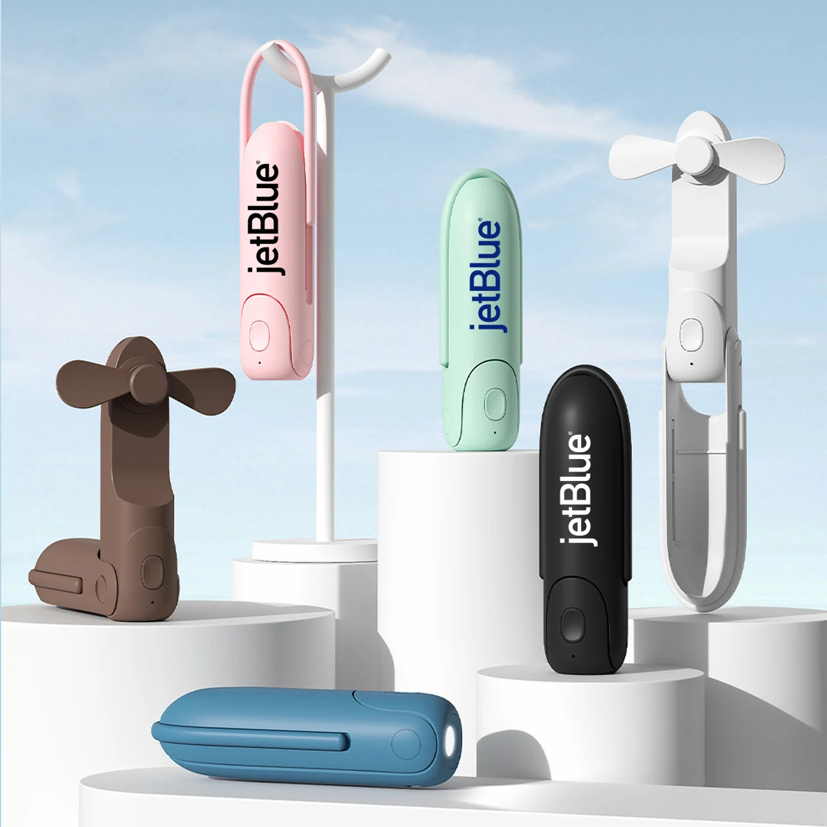 Flashlight Mobile Fan and Power Bank - 1200mAh 1