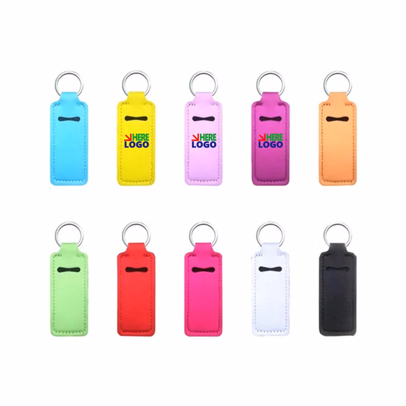 Lip Balm Neoprene Keychain