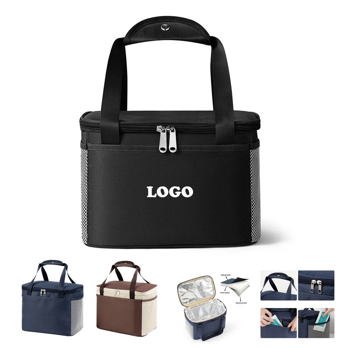 Insulated Lunch Tote MOQ 5 pcs 1