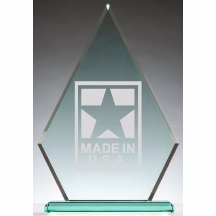 USA Diamond Jade Glass Award