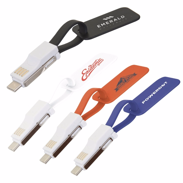 USB Charging Adapter Key Tag