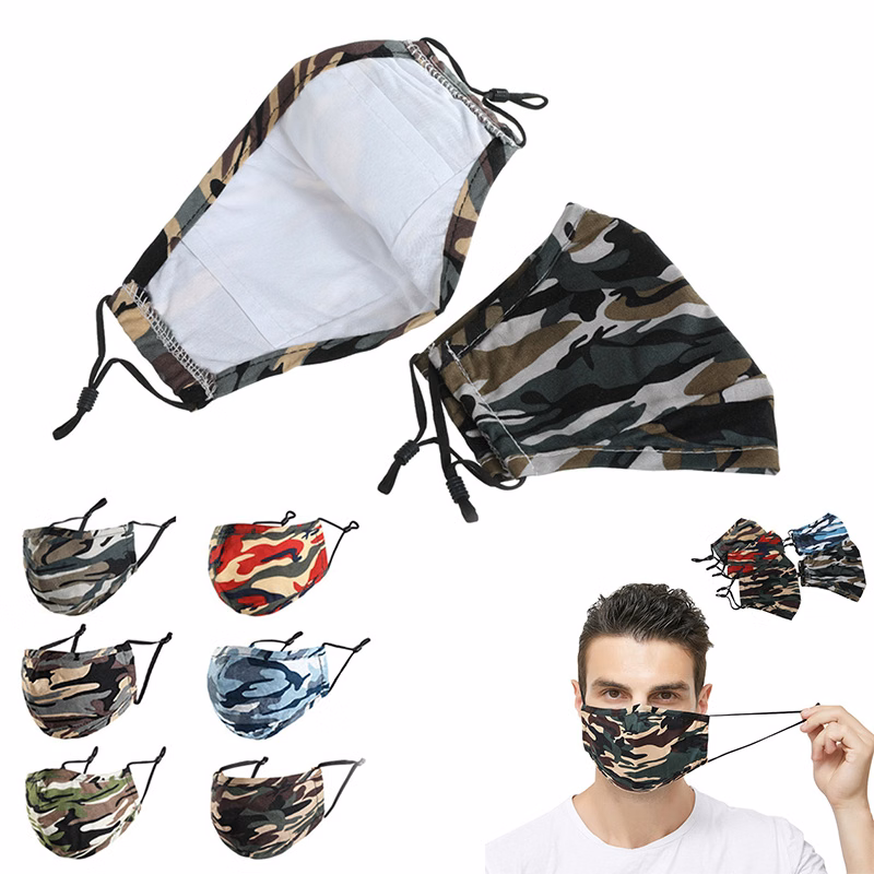 Reusable Unisex Camouflage Mask