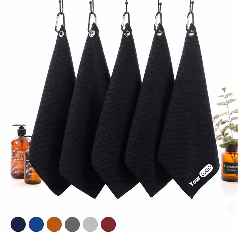 Microfiber Waffle Pattern Golf Towel