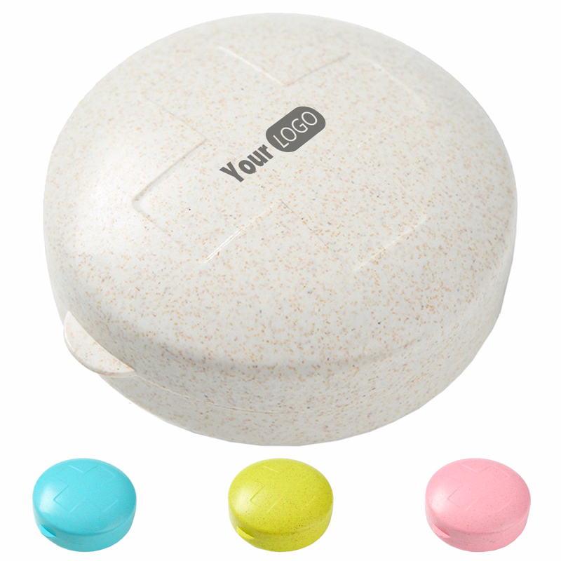 Plastic Portable 5-Grid Medicine Box
