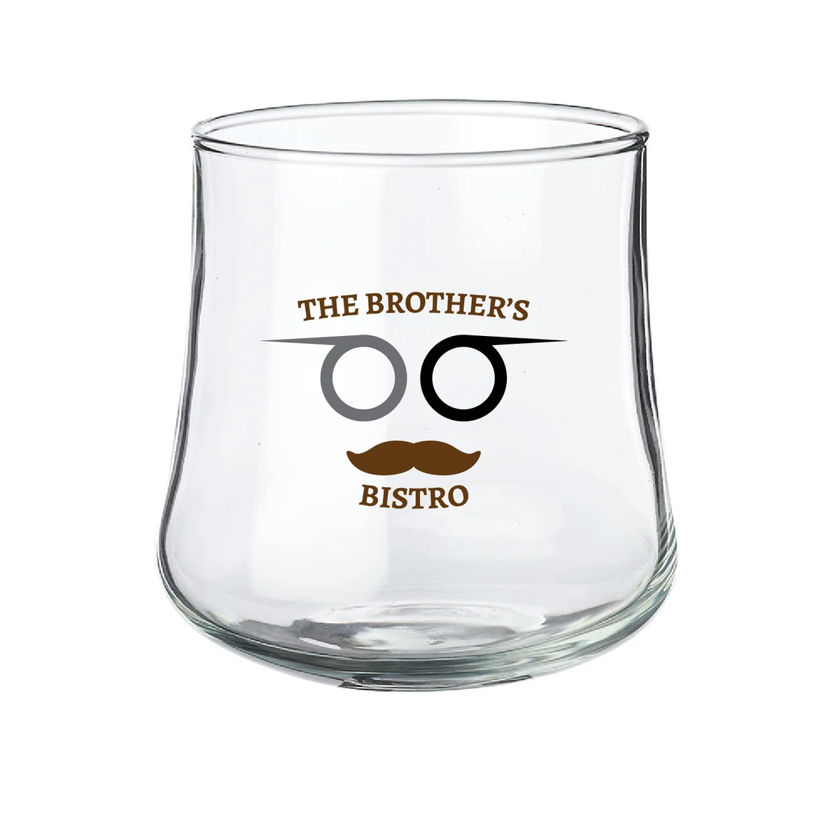 11 oz. Belle Stemless Glasses (Full Color Imprint) 1
