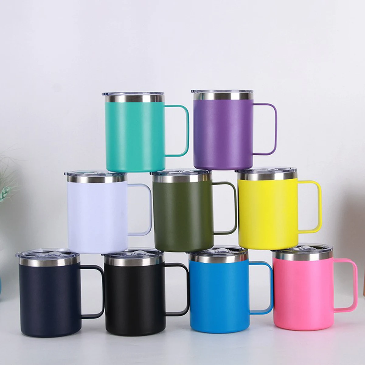 14oz Insulated Stainless Steel Travel Coffee Mug 1