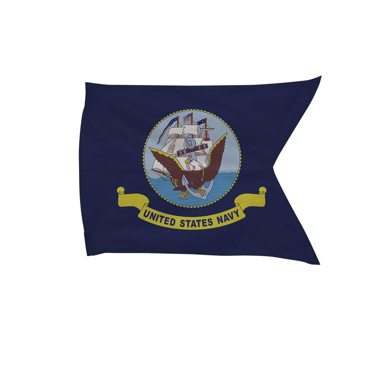 20" x 27.75" Guidon Military Sized Nylon Flag Single-Sided 1