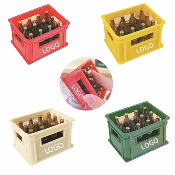 Bottle Opener with Magnetic Fridge Sticker