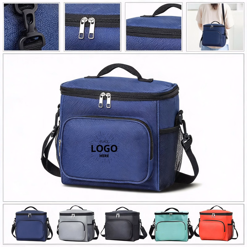 Custom Oxford Fabric Insulated Lunch Cooler Bag