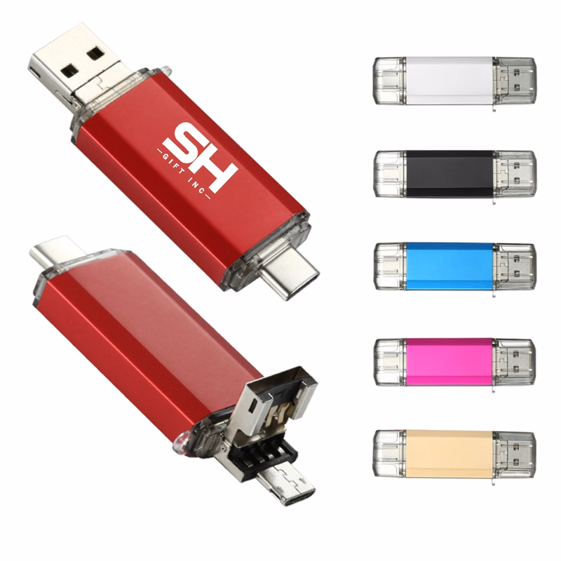 Dual Use USB Flash Drive for Mobile Phone and Computer