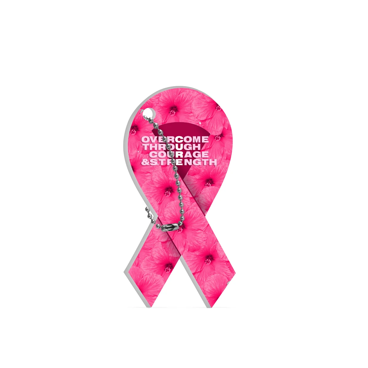 Cause Ribbon Key Tag 1