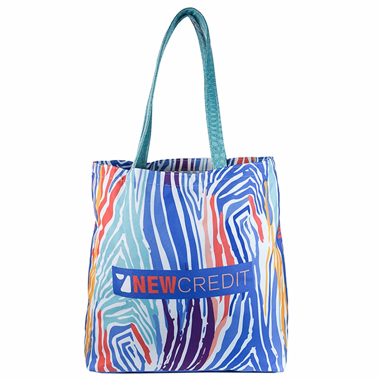 Medium Full Side Gusset Creative Handle Tote (16"H x 14"W x 5"D)