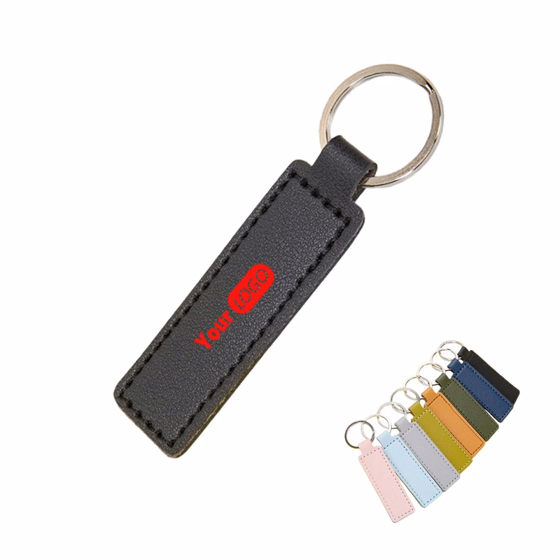 Personalized Leather Keychain