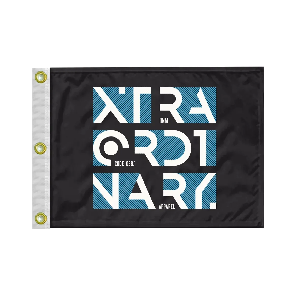 6" x 8" Screen Sublimation Custom Golf Flags - Grommets 1