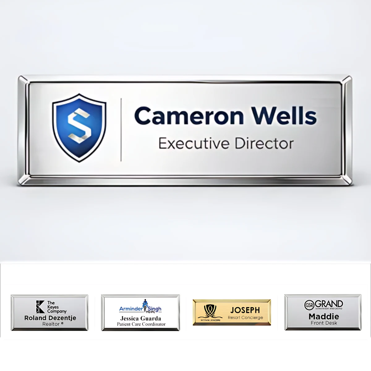Executive Name Badge - USA Made 1