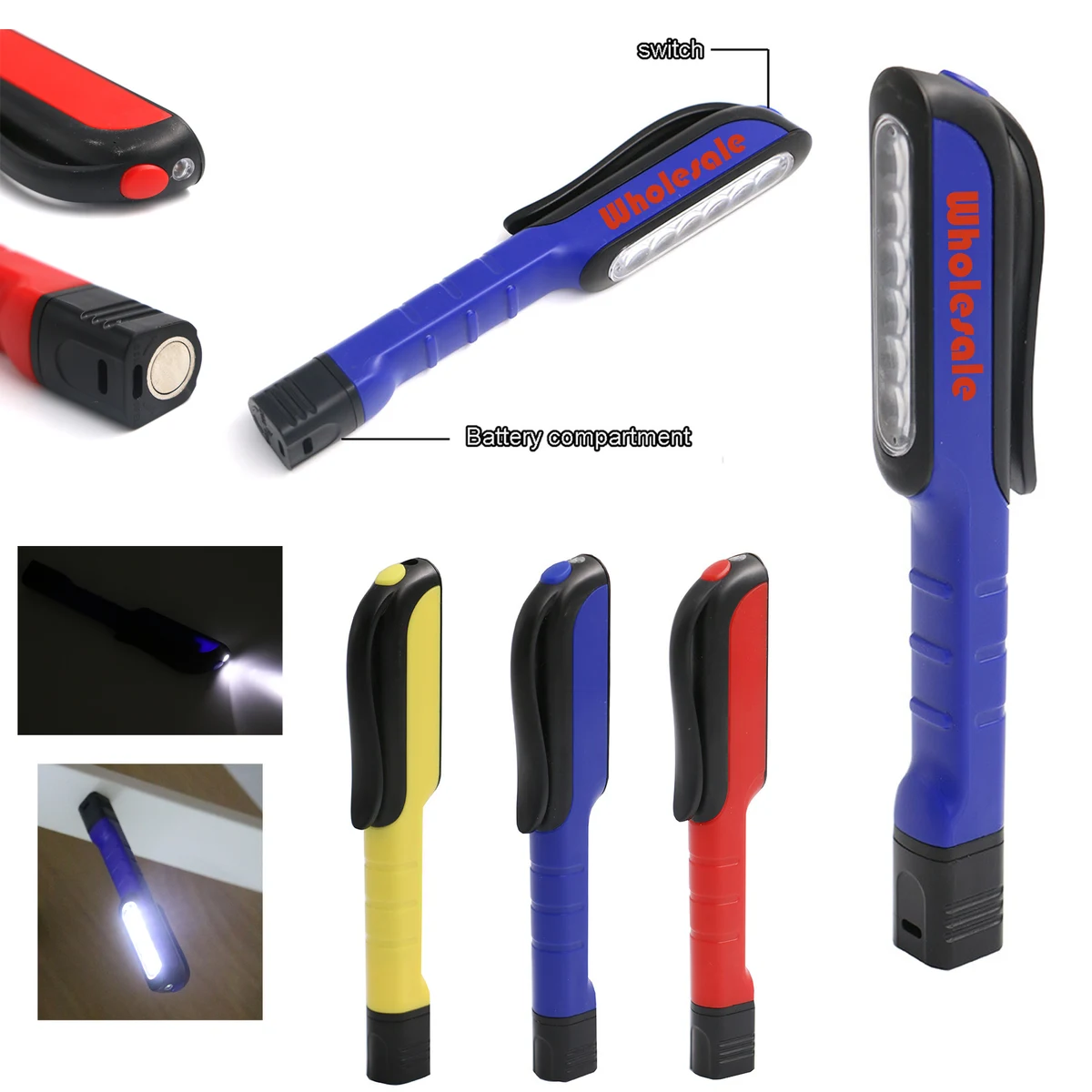 Foreman Pen LED Pocket Work Light MOQ 50PCS 1