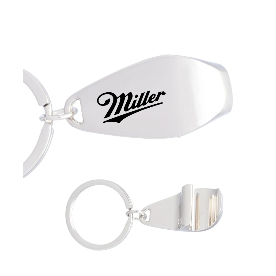 Union Printed - Surf Metal Keychains with Bottle Opener with 1-Color 1