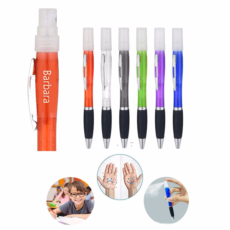 2 in 1 Rotatable Ballpoint Pen With Spray Bottle