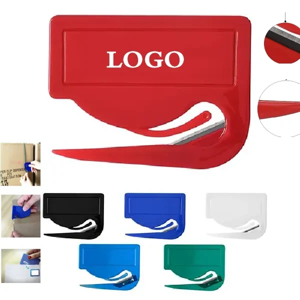 Jumbo Size Rectangle Letter Opener w/Magnet, custom letter opener with logo imprint 1