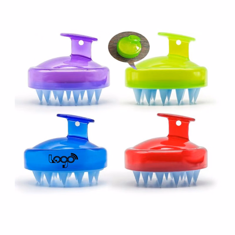 Silicone Scalp Massager Shampoo Brush