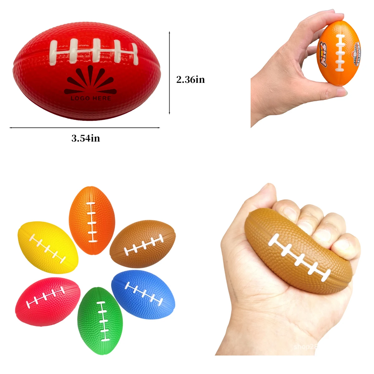 Hand Exercise Stress Squeeze Ball 1