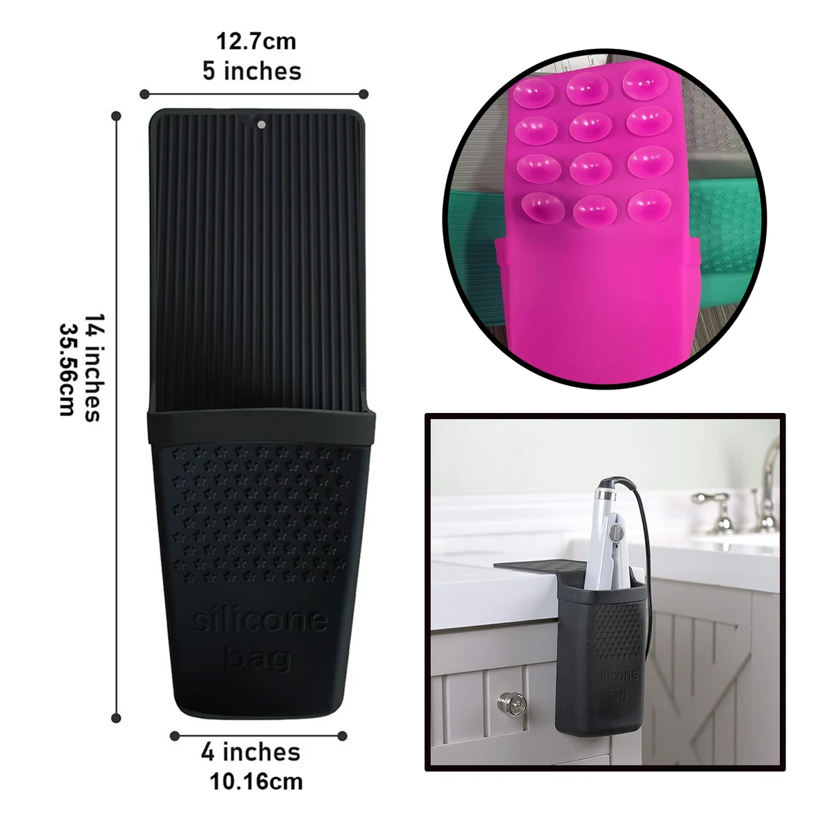 Silicone Sucker Storage Bag 1