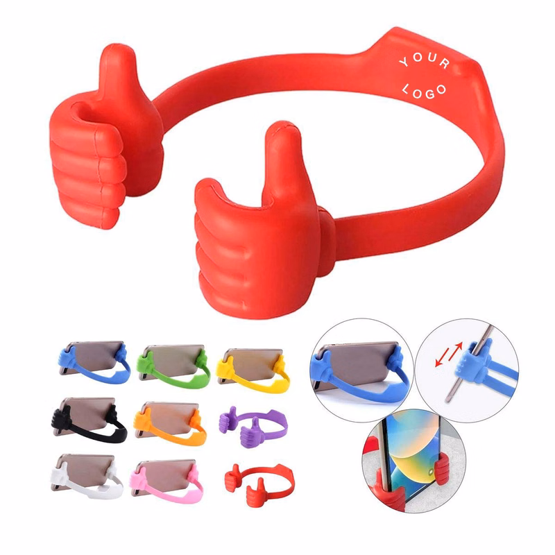 Compact Thumb Phone Holder for Tablets and Phones