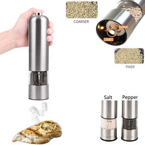 Battery Powered Stainless Steel Spice Grinder 1