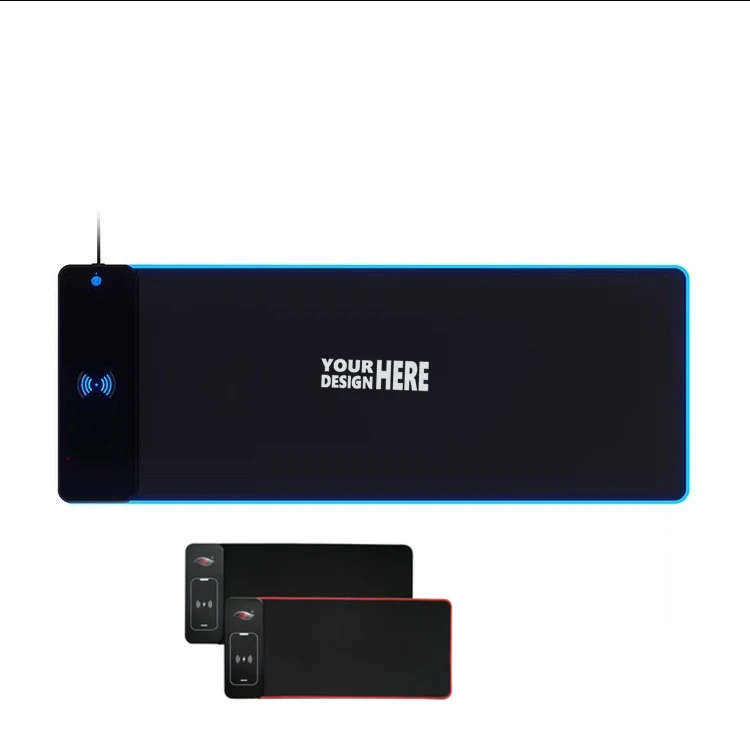 LED Mouse Pad with Wireless Charger 1